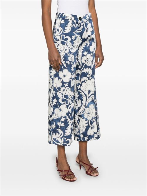 Pantalone donna floreale EMME Marella | ALBI003